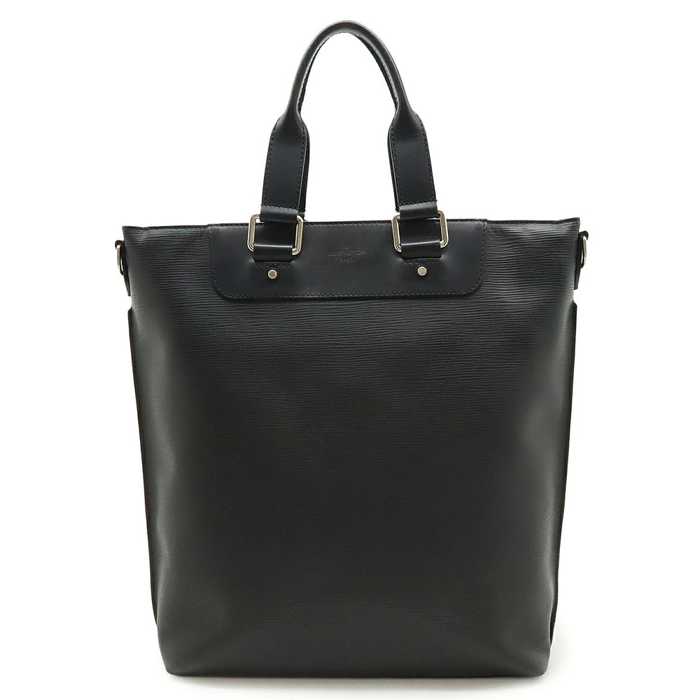 LOUIS VUITTON Epi Cabasour Tote Bag Business Noir Black Shoulder Strap